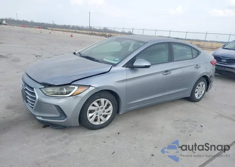 2017 Hyundai Elantra Se from USA, damaged, VIN 5NPD74LF0HH167428